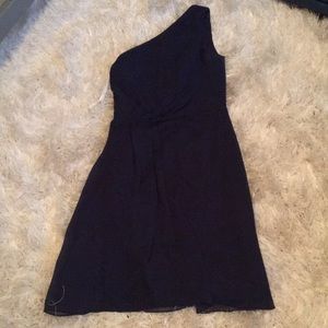 One shoulder dress